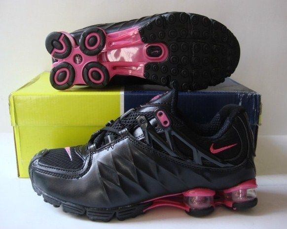 Women Nike Shox R3 Black Red Shoes