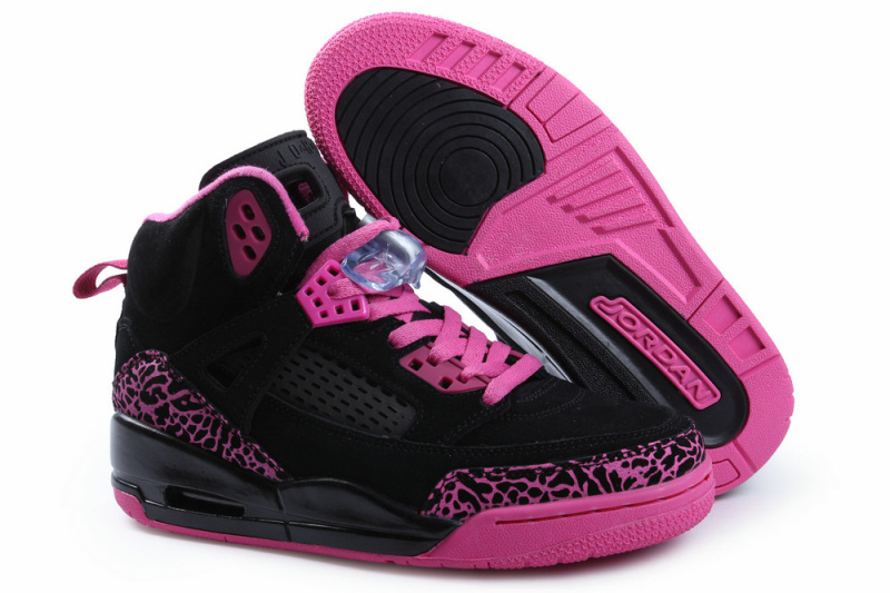 Nike Jordan Spizike Shoes For Women Black Pink - Click Image to Close