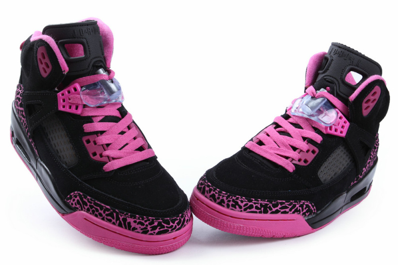 Nike Jordan Spizike Shoes For Women Black Pink - Click Image to Close