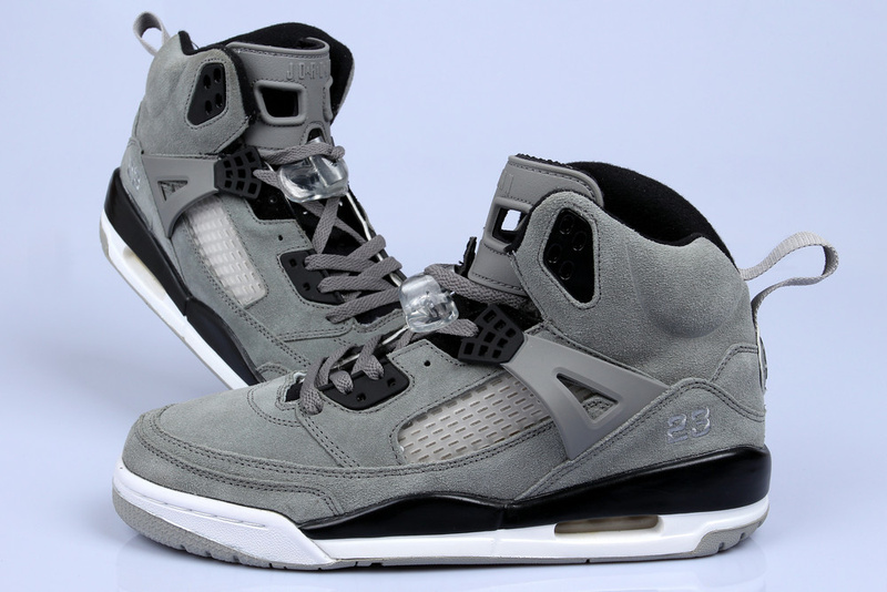 Nike Jordan Spizike Shoes For Women Grey Black White