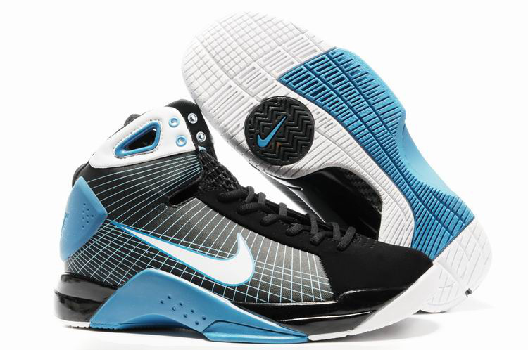 Womens Kobe Bryant Olympic Black White Blue Shoes - Click Image to Close