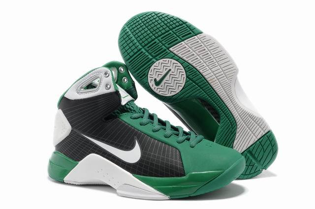 Womens Kobe Bryant Olympic Green Black White Shoes - Click Image to Close