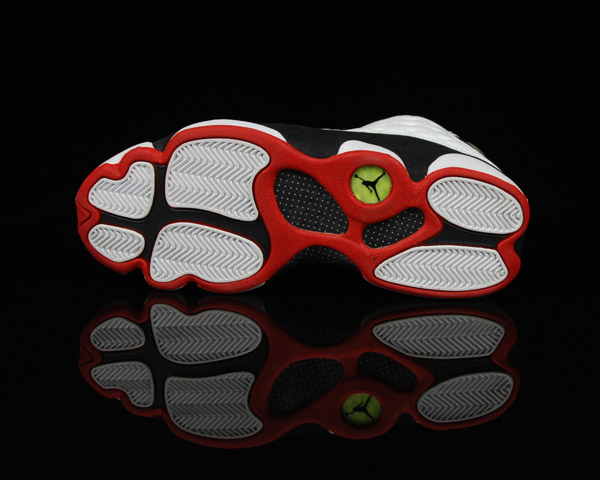 bestseller nike air jordan 13 og white true red black shoes - Click Image to Close