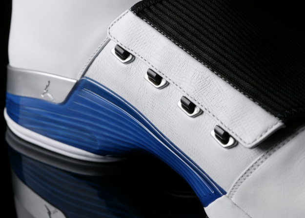cool nike air jordan 17 og white college blue black shoes