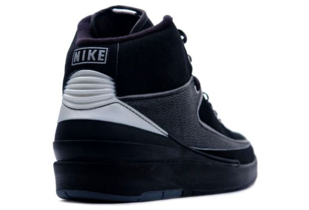 cool nike jordan 2 retro black chrome shoes