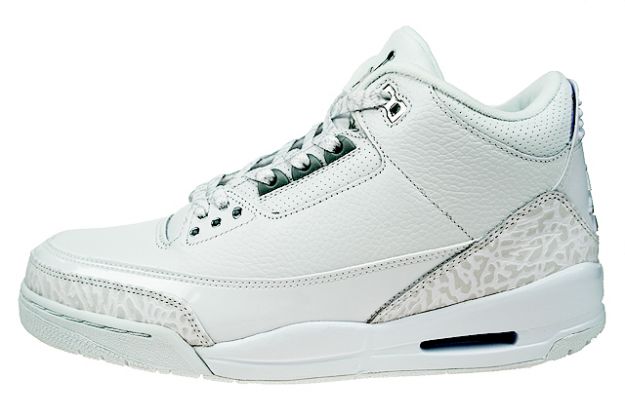 meaning nike jordan 3 retro pure money white metallic silver shoes