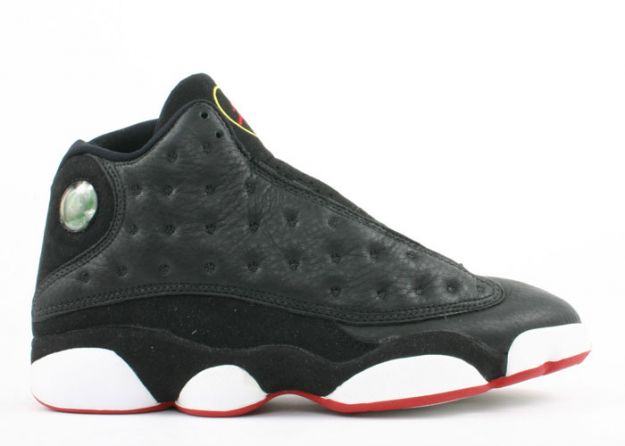 nike air jordan 13 og black true red white shoes - Click Image to Close