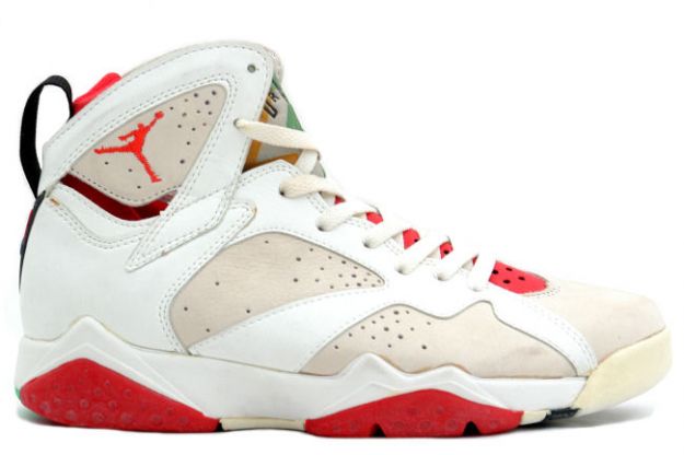 nike air jordan 7 og white silver true red shoes - Click Image to Close