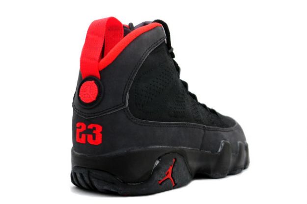 nike air jordan 9 og black true red shoes - Click Image to Close