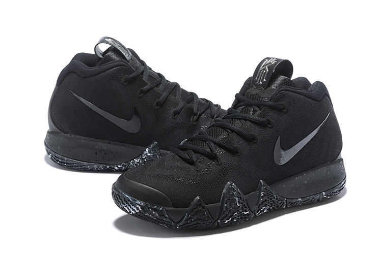 nike kyrie 4 triple black - Click Image to Close