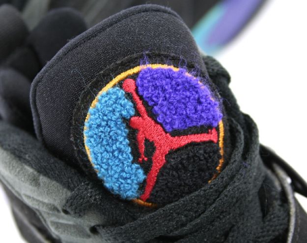 popular nike air jordan 8 og aquas black purple blue shoes - Click Image to Close