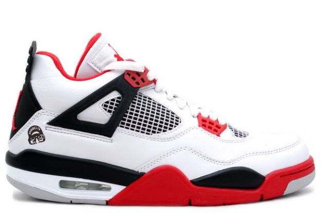 popular nike jordan 4 retro mars blackmon white varsity red black shoes - Click Image to Close