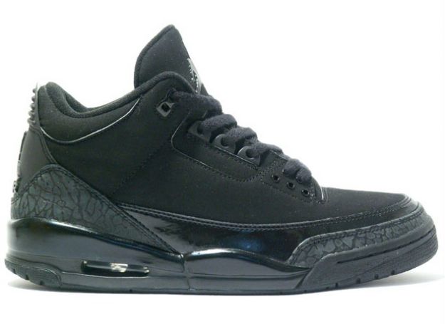 special nike jordan 3 retro black cat black dark charcoal black shoes